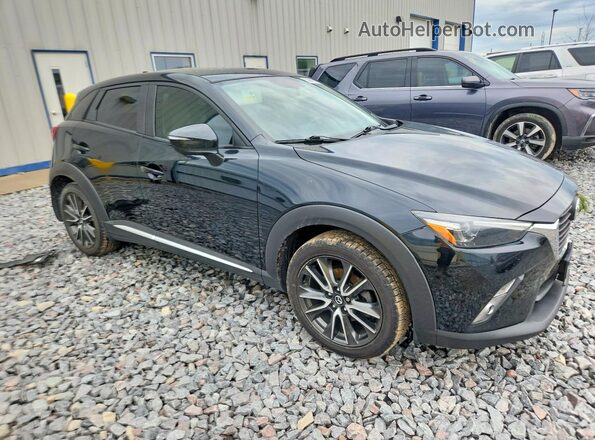 JM1DKBD76G0120636 2016 MAZDA CX-3 Черный Передняя правая четверть