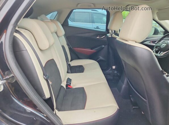 JM1DKBD76G0120636 2016 MAZDA CX-3 Черный Вид задних сидений