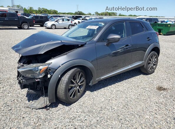 JM1DKBD79G0107475 2016 MAZDA CX-3 Gray Przód lewy