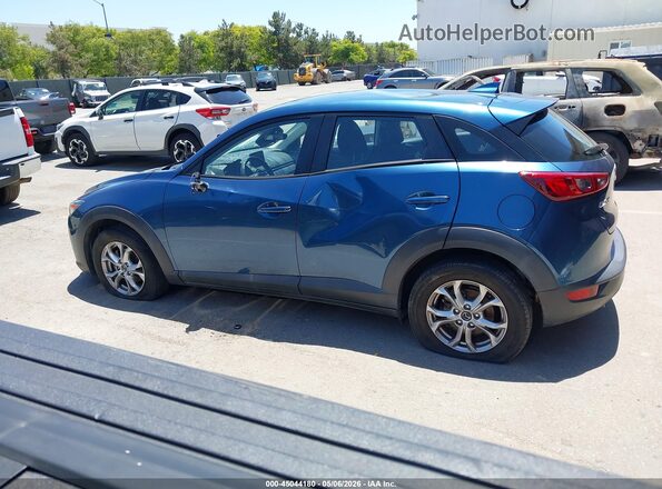 JM1DKDB71J0322483 2018 MAZDA CX-3 Blue Widok wnętrza 360 stopni