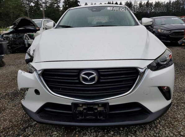 JM1DKDB71K1421297 2019 MAZDA CX-3 White Widok z przodu