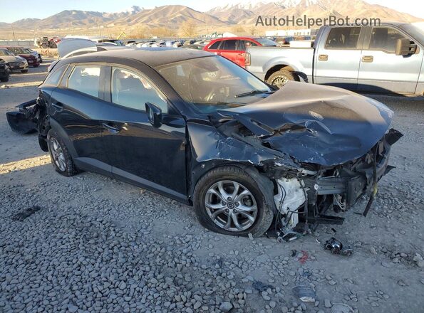 JM1DKDB71L1470565 2020 MAZDA CX-3 Черный Передняя правая четверть