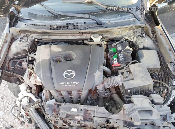 JM1DKDB71L1470565 2020 MAZDA CX-3 Черный Вид задней части салона
