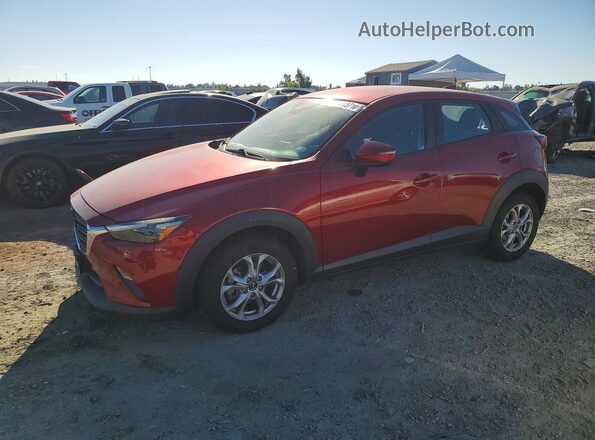 JM1DKDB71L1473529 2020 MAZDA CX-3 Red Передня ліва чверть
