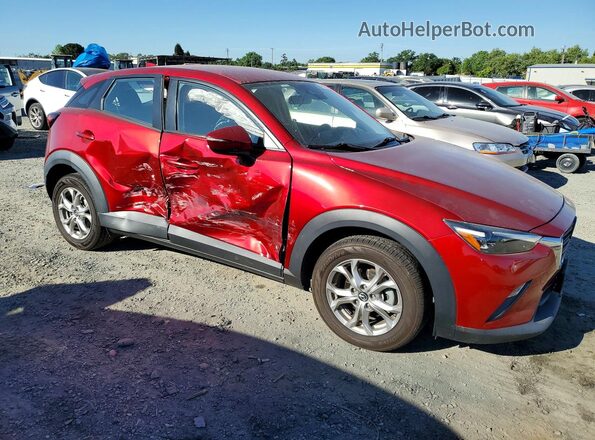 JM1DKDB71L1473529 2020 MAZDA CX-3 Red Передня права чверть