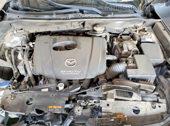 JM1DKDB72L1474818 2020 MAZDA CX-3 Gray Widok wnętrza z tyłu