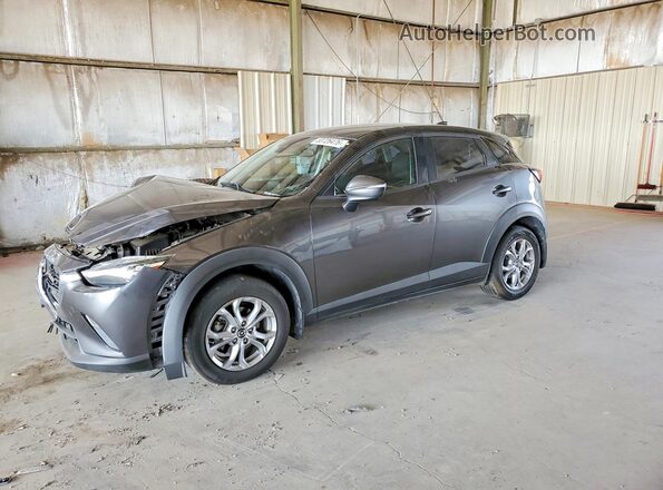 JM1DKDB72L1474818 2020 MAZDA CX-3 Gray Przód lewy