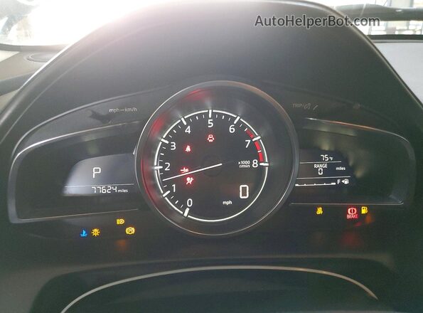 JM1DKDB72L1474818 2020 MAZDA CX-3 Gray Widok zestawu wskaźników