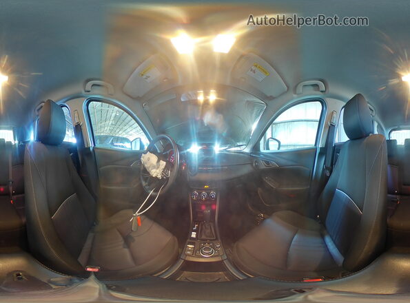 JM1DKDB72L1474818 2020 MAZDA CX-3 Gray Widok naklejki z numerem VIN
