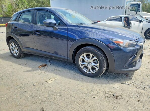 JM1DKDB73K0442769 2019 MAZDA CX-3 Blue Delantero derecho