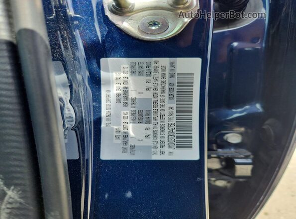 JM1DKDB73K0442769 2019 MAZDA CX-3 Blue Vista del compartimento del motor