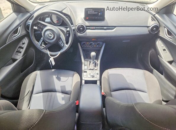 JM1DKDB73K0442769 2019 MAZDA CX-3 Blue Vista del salpicadero