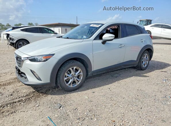 JM1DKDB73K1450042 2019 MAZDA CX-3 Белый Передняя левая четверть