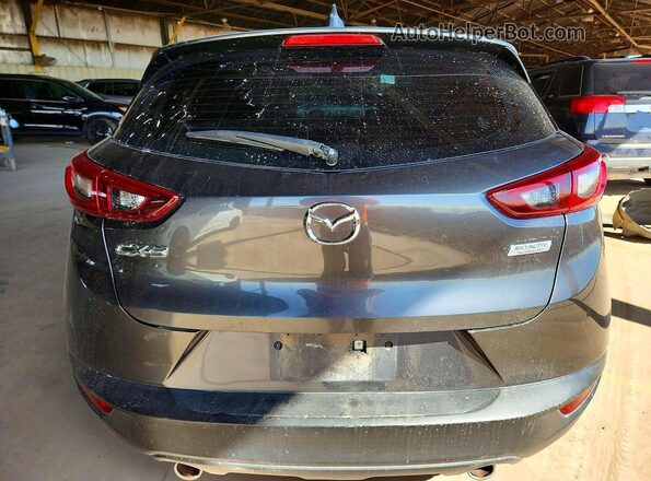JM1DKDB74K0434065 2019 MAZDA CX-3 Серый Вид сзади