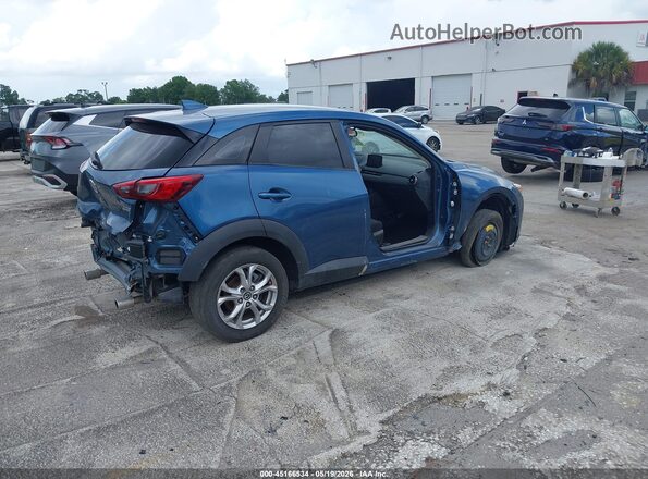 JM1DKDB75K0406503 2019 MAZDA CX-3 Blue Задня права чверть