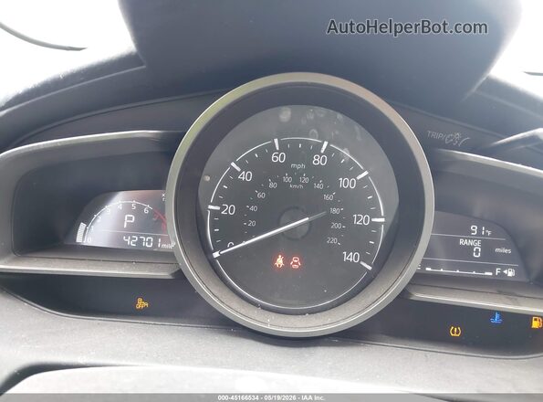 JM1DKDB75K0406503 2019 MAZDA CX-3 Blue Вид задніх сидінь