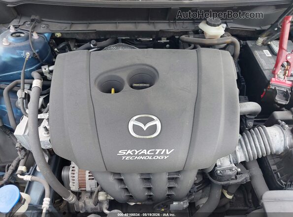 JM1DKDB75K0406503 2019 MAZDA CX-3 Blue Вид ззаду