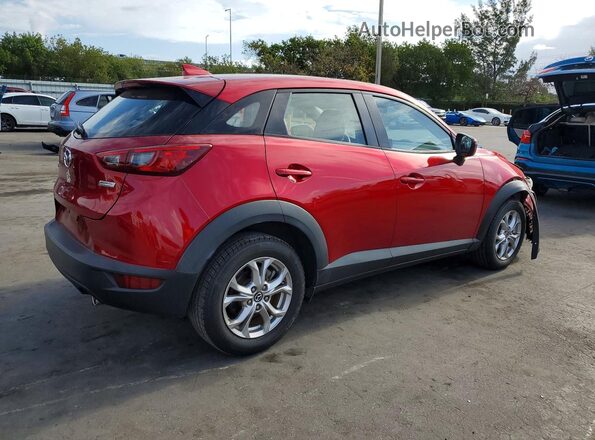 JM1DKDB75K0429599 2019 MAZDA CX-3 Красный Задняя правая четверть