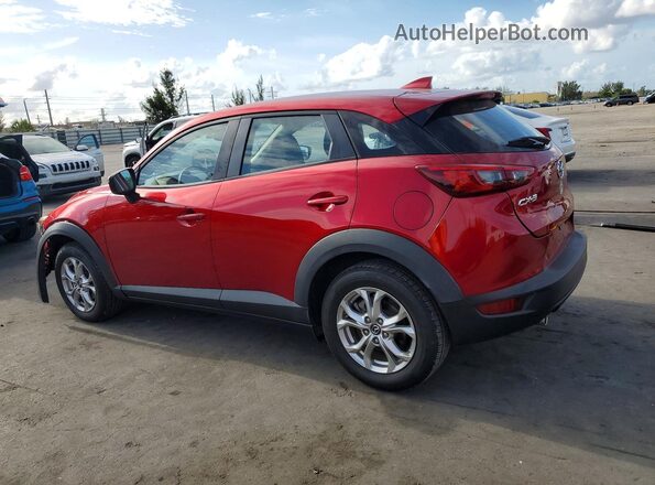 JM1DKDB75K0429599 2019 MAZDA CX-3 Красный Задняя левая четверть