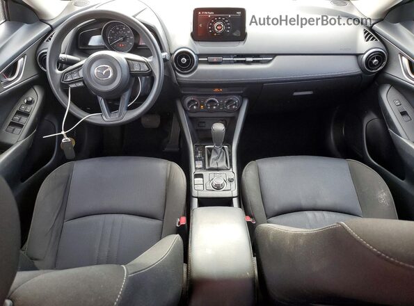 JM1DKDB75K0429599 2019 MAZDA CX-3 Красный Вид панели приборов
