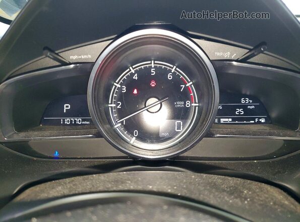 JM1DKDB77L1473423 2020 MAZDA CX-3 Черный Вид щитка приборов