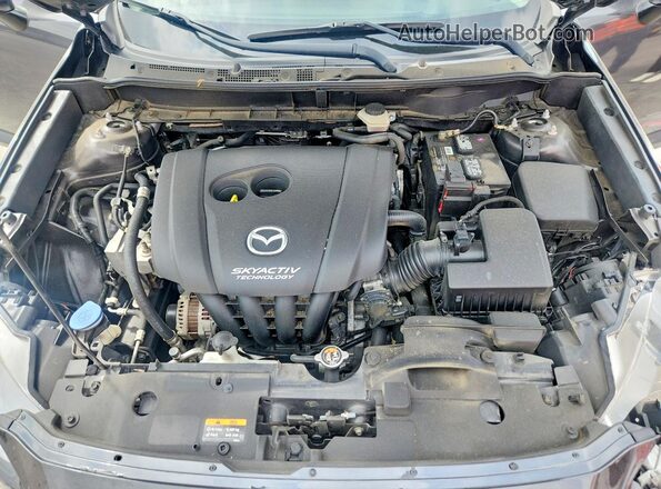 JM1DKDC78H0175037 2017 MAZDA CX-3 Серый Вид задней части салона