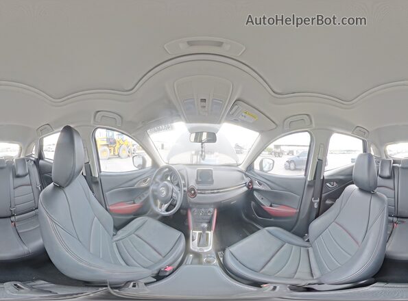 JM1DKDC78H0175037 2017 MAZDA CX-3 Серый Вид наклейки с VIN-кодом