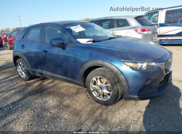 JM1DKFB70J0318808 2018 MAZDA CX-3 Blue Przód prawy