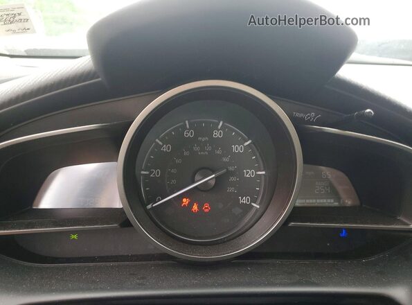 JM1DKFB70K0407635 2019 MAZDA CX-3 Charcoal Widok zestawu wskaźników