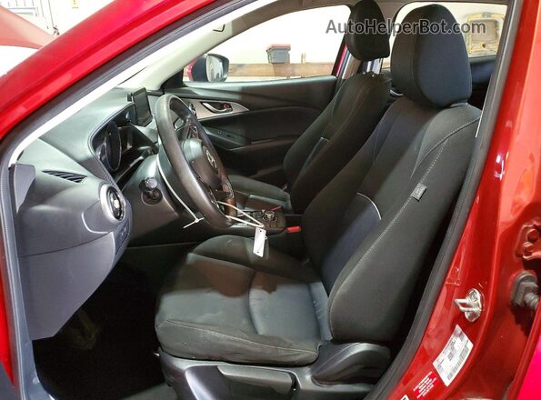 JM1DKFB71K0433242 2019 MAZDA CX-3 Red Vista interior delantera