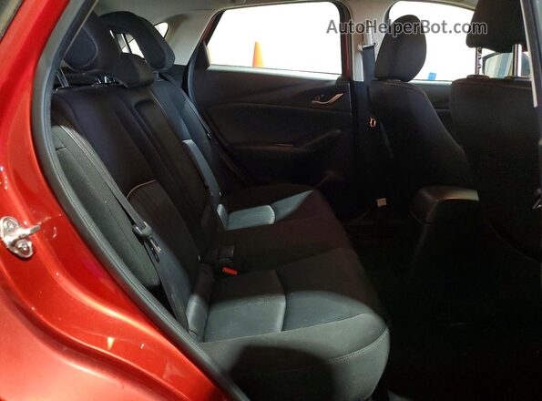 JM1DKFB71K0433242 2019 MAZDA CX-3 Red Vista de los asientos traseros