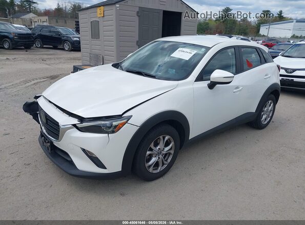 JM1DKFB72M1506101 2021 MAZDA CX-3 Белый Передняя левая четверть