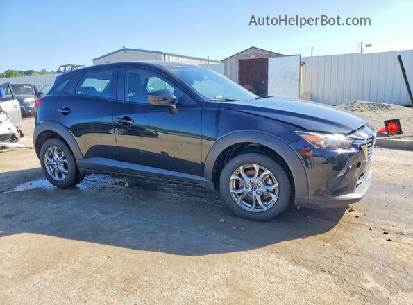 JM1DKFB75J1322797 2018 MAZDA CX-3 Черный Передняя правая четверть