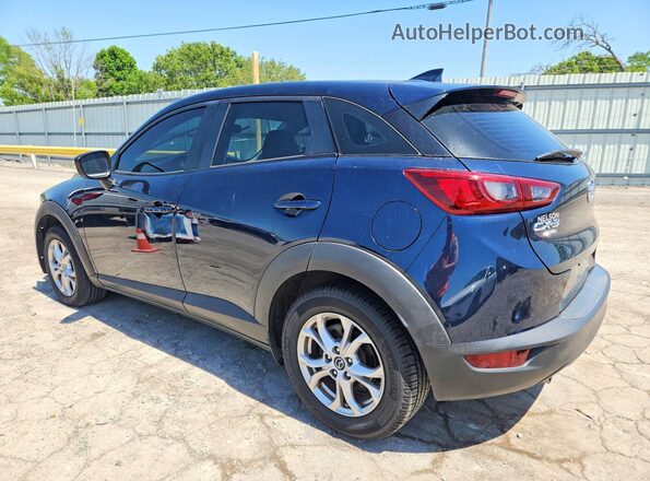 JM1DKFB76K0442907 2019 MAZDA CX-3 Blue Rear left