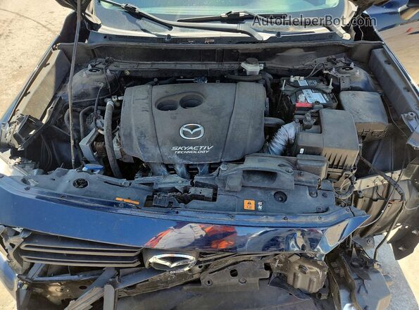 JM1DKFB76K0442907 2019 MAZDA CX-3 Blue Engine compartment view