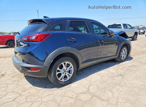 JM1DKFB76K0442907 2019 MAZDA CX-3 Blue Rear right