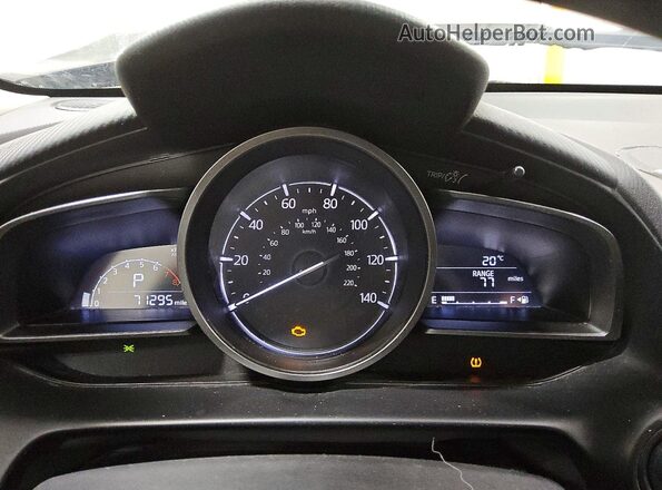 JM1DKFC71K0408419 2019 MAZDA CX-3 Серый Вид щитка приборов