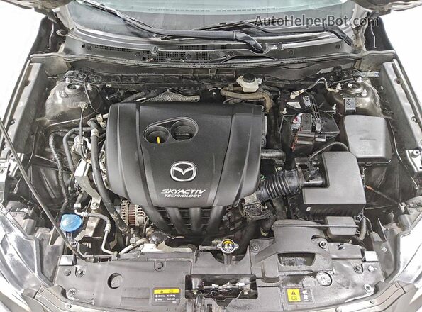 JM1DKFC71K0408419 2019 MAZDA CX-3 Серый Вид задней части салона