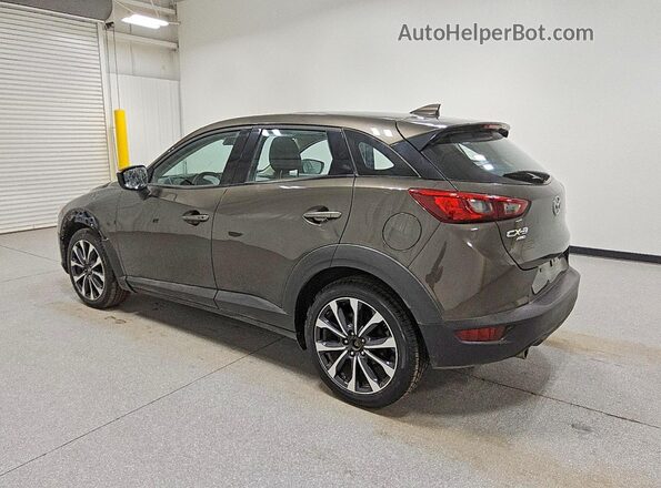 JM1DKFC71K0408419 2019 MAZDA CX-3 Серый Задняя левая четверть