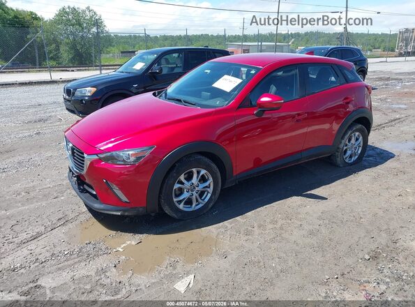 JM1DKFC72G0136535 2016 MAZDA CX-3 Красный Передняя левая четверть