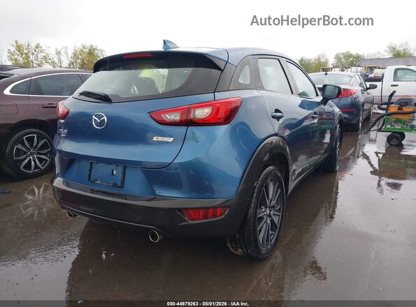 JM1DKFC73J0331017 2018 MAZDA CX-3 Blue Tył prawy
