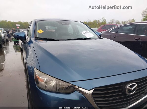 JM1DKFC73J0331017 2018 MAZDA CX-3 Blue Widok z przodu