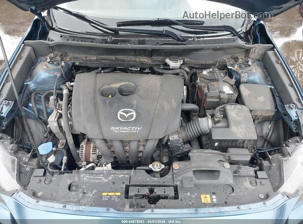 JM1DKFC73J0331017 2018 MAZDA CX-3 Blue Widok z tyłu