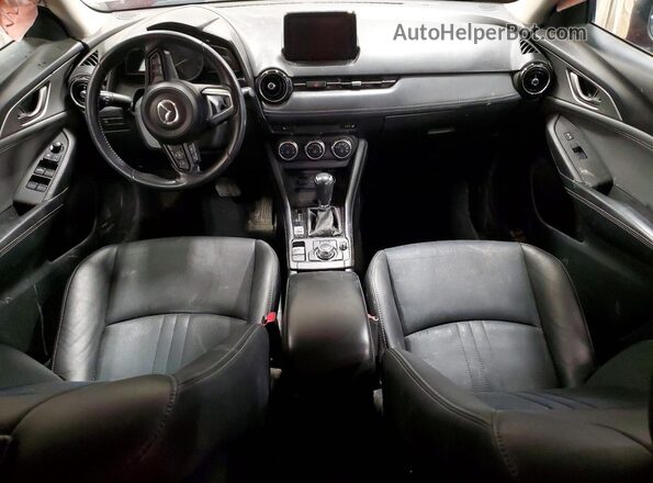 JM1DKFC73K0416781 2019 MAZDA CX-3 Maroon Widok deski rozdzielczej