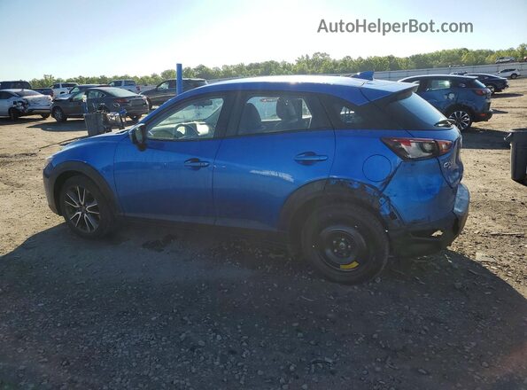 JM1DKFC74H0162751 2017 MAZDA CX-3 Blue Tył lewy