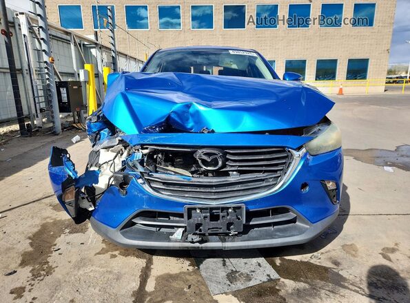JM1DKFC76G0136408 2016 MAZDA CX-3 Blue Widok z przodu