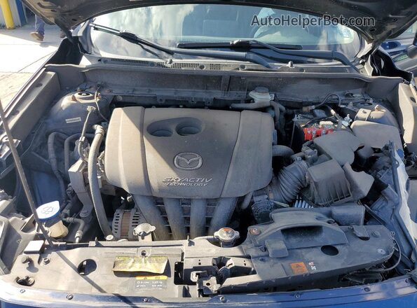 JM1DKFC77J0315841 2018 MAZDA CX-3 Синий Вид подкапотного пространства