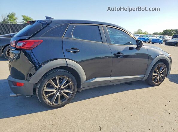 JM1DKFC78H0177091 2017 MAZDA CX-3 Black Tył prawy