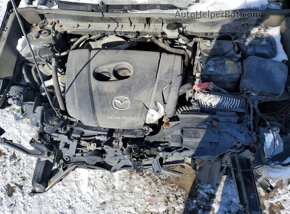 JM1DKFC79M1509740 2021 MAZDA CX-3 Gray Widok wnętrza z tyłu