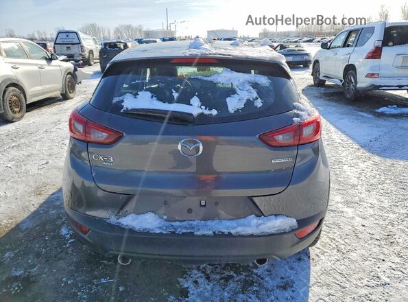 JM1DKFC79M1509740 2021 MAZDA CX-3 Gray Widok z tyłu